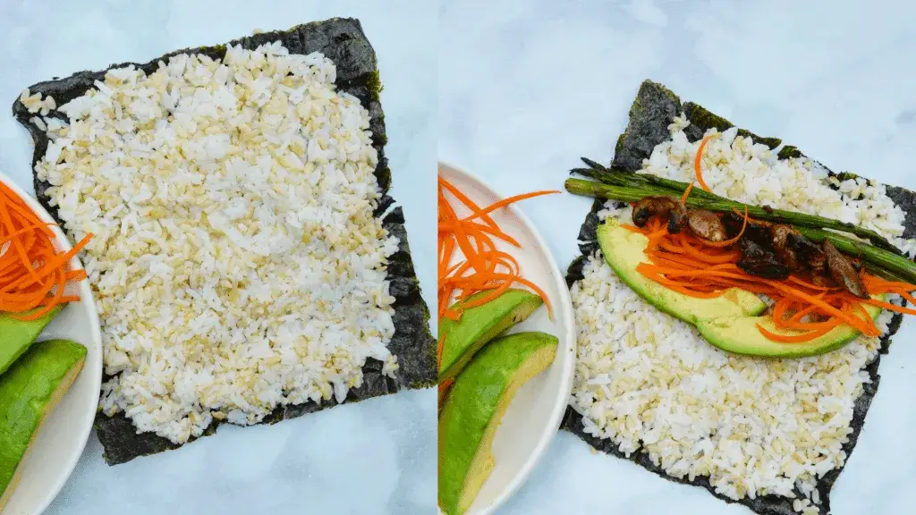 The Wax Paper Hack That Makes Rolling Sushi Burritos Easy